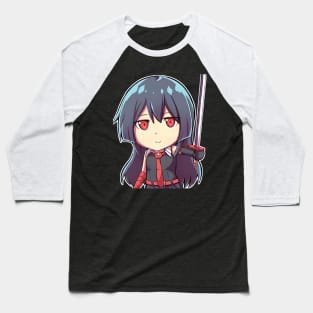 Akame Ga Kill Chibi Akame Baseball T-Shirt